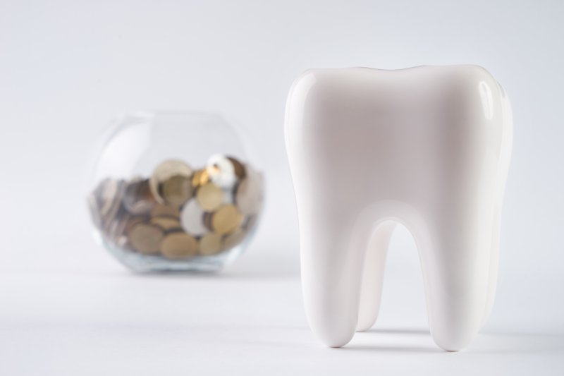 Tooth and coins